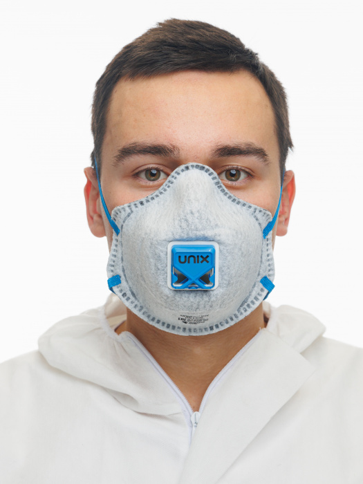 картинка Полумаска формованная фильтрующая UNIX Air 511V FFP1 R D 
